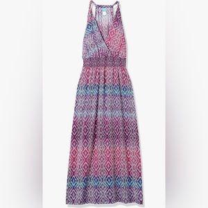 Colorful Beach Maxi Dress/ Swimsuit Coverup Dress